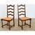 19th Century 19th Century Set of 14 Ladder Back and Rush Seat Dining Chairs For Sale - Image 5 of 18