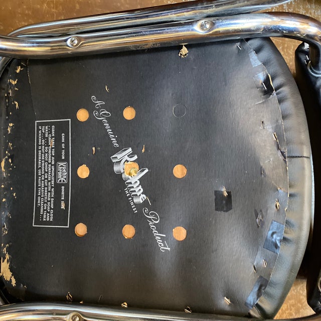 Vintage Diner Table and Chairs For Sale - Image 10 of 10