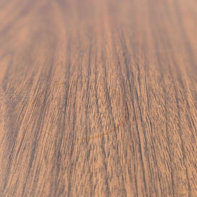 1960s Garrison Drop-Leaf Dining Table With Laminate Top For Sale - Image 9 of 10