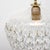 Glass French Antique, Baccarat Crystal and Brass Pendant Chandelier, Circa 1920 For Sale - Image 7 of 9