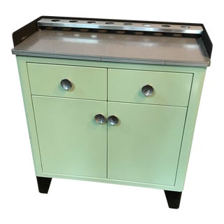 Vintage Table Top Medical Cabinet For Sale