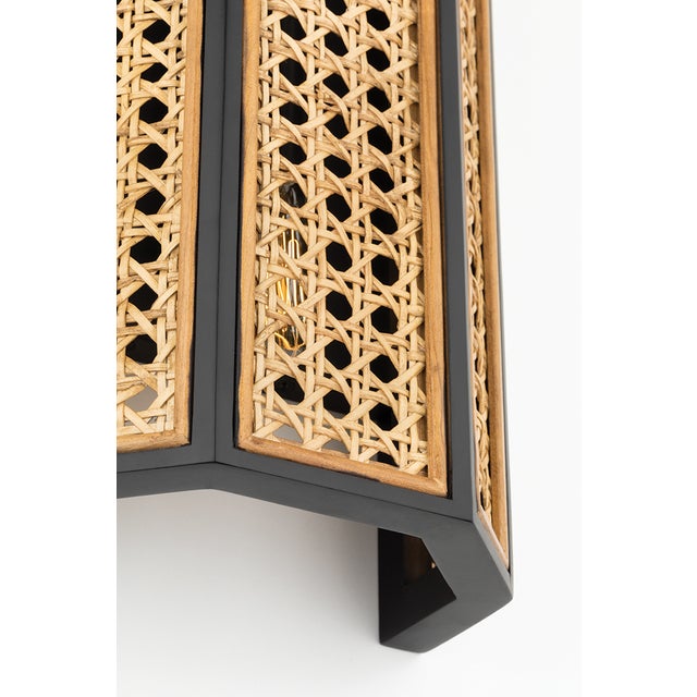 2020s Hudson Valley Lighting Georgia 7 in. 2 Light Wall Sconce in Old Bronze Finish For Sale - Image 5 of 11