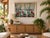 Beautiful large-scale original oil on canvas painting by Toni Dalton, signed and dated 1985. The composition depicts a...