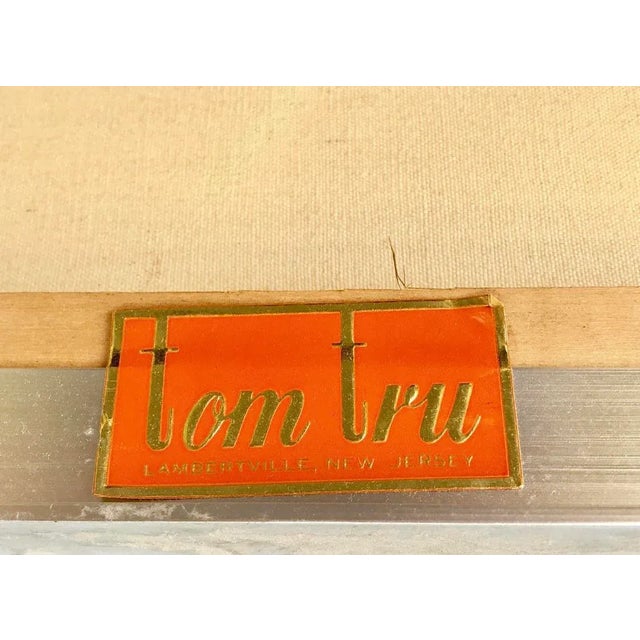 Tom Tru for Raymor Mid-Century Modern Serigraph Butterfly Print For Sale - Image 9 of 12