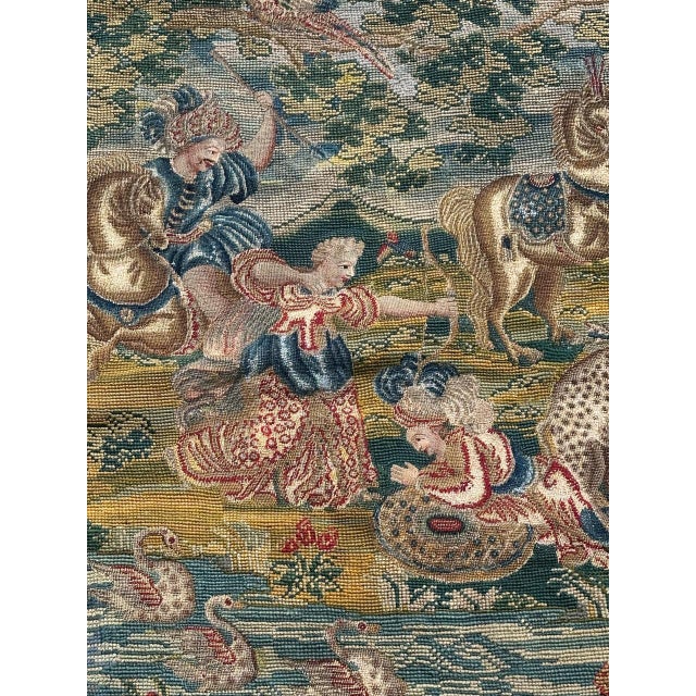 Antique 18th Century French Needlepoint Tapestry For Sale - Image 16 of 18