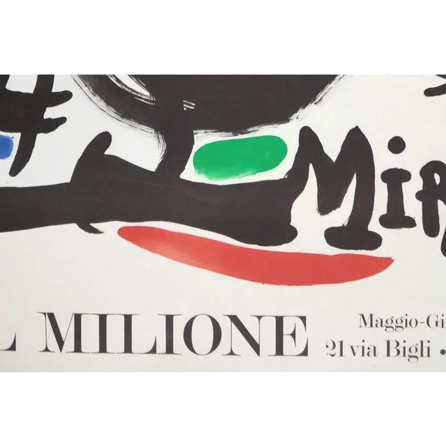 Joan Miro, Galleria Il Milione: Presentation of the Volumes by Juan Perucho, 1969, Lithograph, Framed, in Flawless...