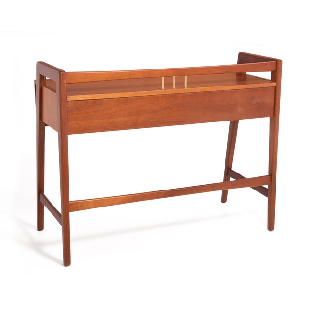 Kent Coffey Goldenaire Mid Century Desk Restored For Sale In Philadelphia - Image 6 of 14