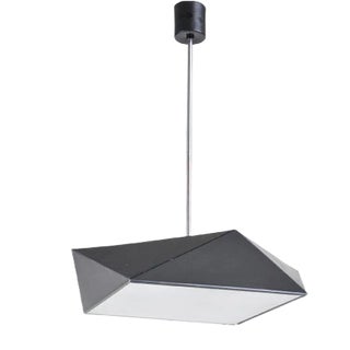 Mid-Century Modern Glass Pendant Lamp from Napako, 1960s For Sale