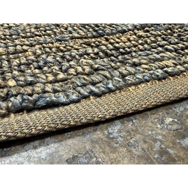 5ft 1in × 8ft 2in Crate & Barrel Wool Area Rug For Sale - Image 9 of 12