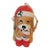 Vintage House of Lloyd Ceramic Figurine Ornament, Puppy Dog Furbaby 1988, Made in Taiwan Christmas Collectible For Sale