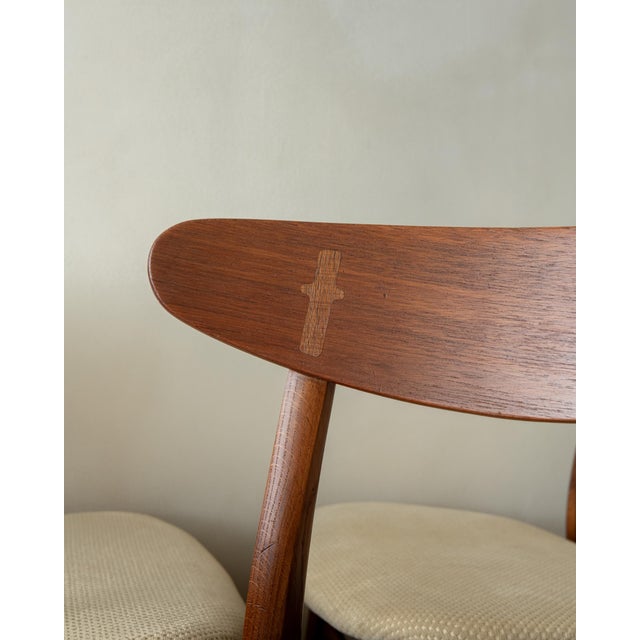 CH30 Dining Chairs by Hans J. Wegner for Carl Hansen & Son, 1950s, Set of 4 For Sale - Image 9 of 18