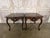 Traditional Pair of Louis XV Side Tables, Burl Walnut, Hand-Carved, Circa 1920s For Sale - Image 3 of 18