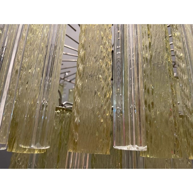 Paolo Venini Large Murano Glass Chandelier by Paolo Venini, 1970s For Sale - Image 4 of 18