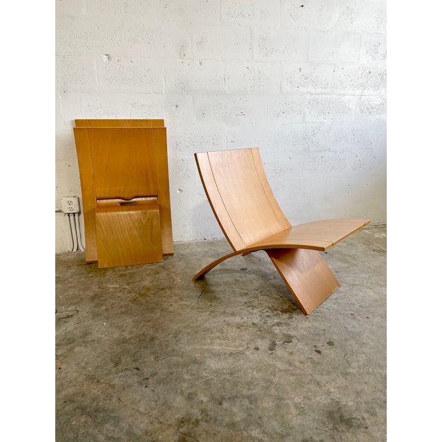 Mid-Century Modern Pair Scandinavian Modern Jens Nielson "Laminex" Chairs by Westnofa For Sale - Image 3 of 9
