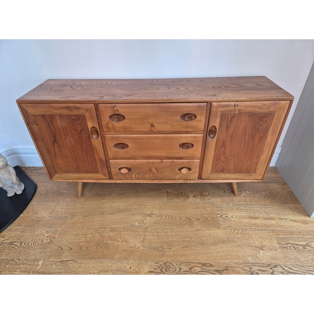 Mid-Century Elm Sideboard from Ercol, 1970s For Sale - Image 14 of 18
