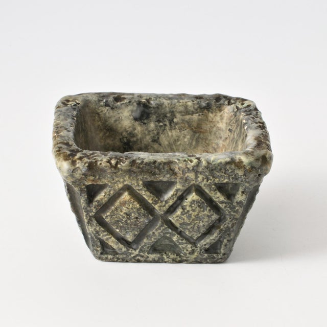 Brutalist Studio Pottery Bowl by André Guiron, 1960s For Sale - Image 4 of 11