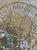 Mid-Century Modern Vintage Clear Pressed Glass Fruit Bowl Embossed Grapes Sawtooth Rim 10" For Sale - Image 3 of 5