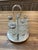 Transparent Late 20th Century Salt and Pepper Set- 7 Pieces For Sale - Image 8 of 8