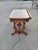 This 19th Century Victorian Walnut Renaissance Revival New Leather Table is a stunning piece of antique furniture. Fully...