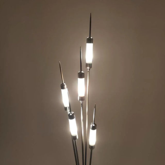 Metal Spanish Vintage Lamp, 1960s For Sale - Image 7 of 9