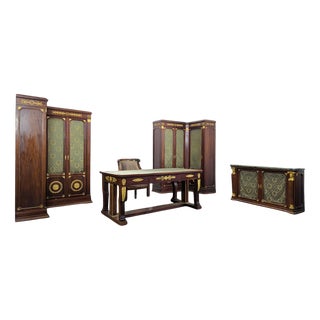 Empire Desk Set by Faubourg Saint Antoine For Sale