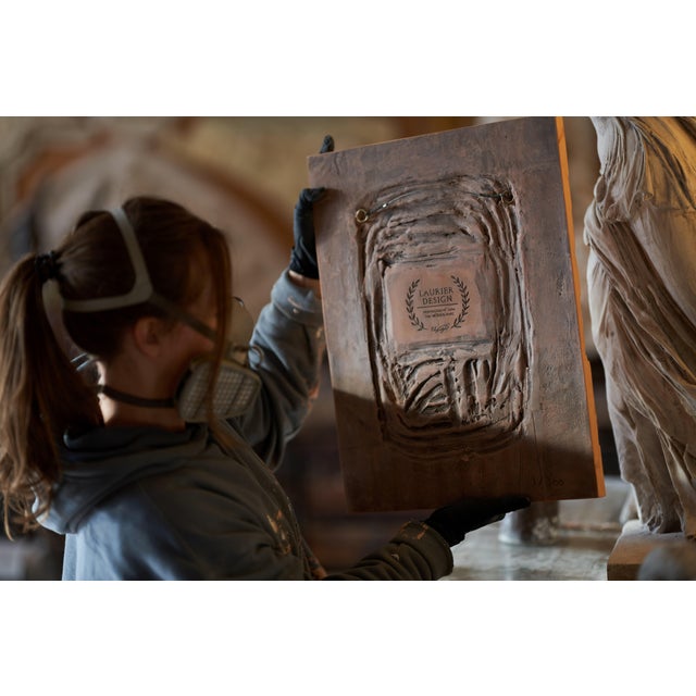 Art Deco Bas-Relief Gold After Rene Paul Chambellan, Chanin Building New York City For Sale - Image 14 of 18