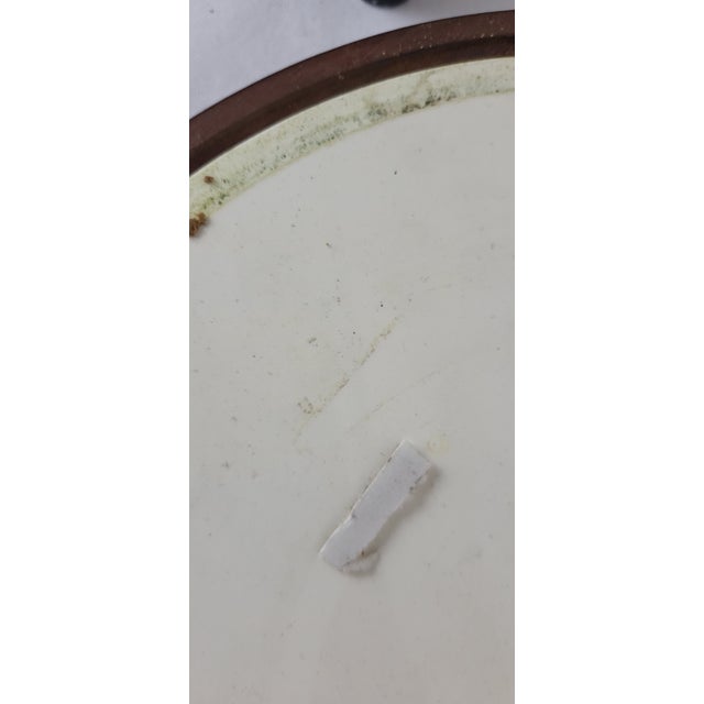 Art Nouveau Earthenware Tray from Sarreguemines, 1890s For Sale - Image 4 of 6