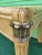 Vintage Coastal Regency Double Palm Tree Carved Wicker Bamboo Desk Dining Table For Sale - Image 10 of 12