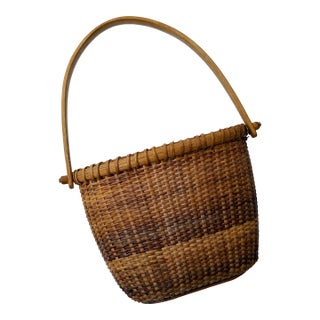 Vintage Nantucket Lightship Basket For Sale