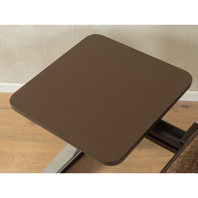 Black Waiting Bench by Gerd Lange for Drabert, 1970s For Sale - Image 8 of 9