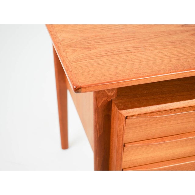 Vintage Teak Desk by Peter Løvig Nielsen, 1960s For Sale - Image 11 of 12