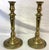 Antique French Brass Candlesticks- A Pair For Sale - Image 11 of 18