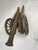Brown Vintage Cannon in Bronze and Wood, 1950s For Sale - Image 8 of 14