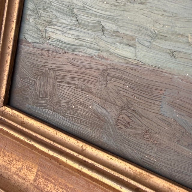 Italian Oil on Board View of Venice, 19th Century For Sale - Image 4 of 9