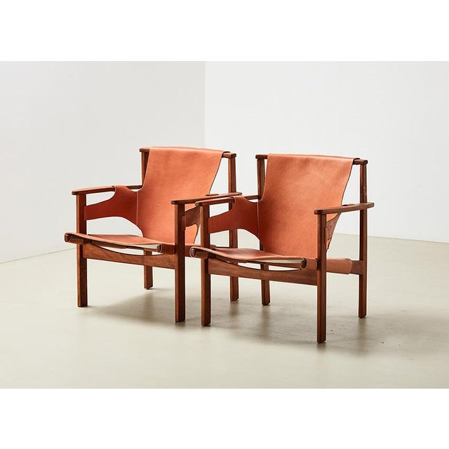 Vintage Trienna Lounge Chairs by Carl-Axel Acking for Nordiska Kompaniet, Sweden, 1960s, Set of 2 For Sale - Image 11 of 11