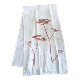 German Linen Table Runner - Queen's Lace For Sale