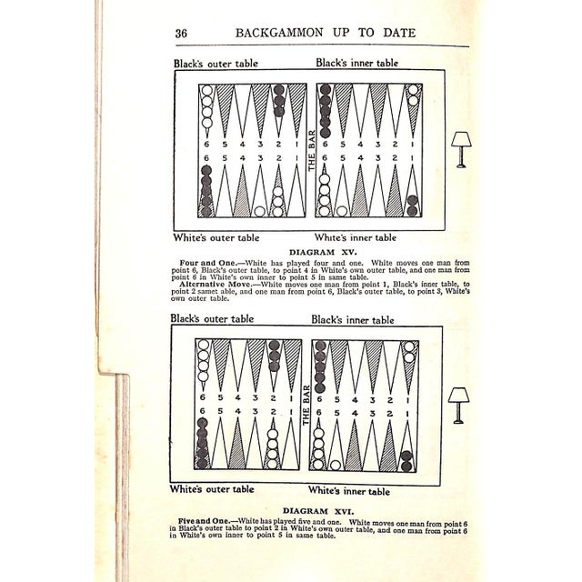"Backgammon Up to Date" 1931 "Bar-Point" For Sale - Image 4 of 10