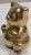Mid 20th Century Vintage Seated Brass Panda Paper Weight* For Sale - Image 5 of 6