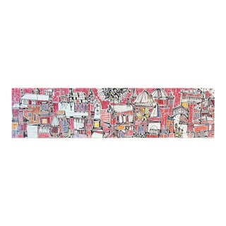 Elio Schiavon Mid-Century Venezia Ceramic Tiles 48×16 For Sale