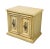 FARCHER FURNITURE Italian Contemporary 26" Pickled Wood Cabinet Nightstand 470-9881 24" High 26.5" Wide 17.25" Deep We...