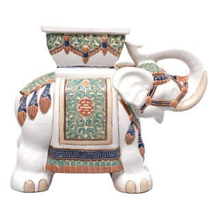 Large Chinese Elephant Jardiniere, 1970s For Sale