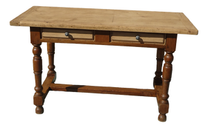 Rustic Oak Desk, 1930s