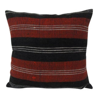 Striped Kilim Pillow Cover For Sale