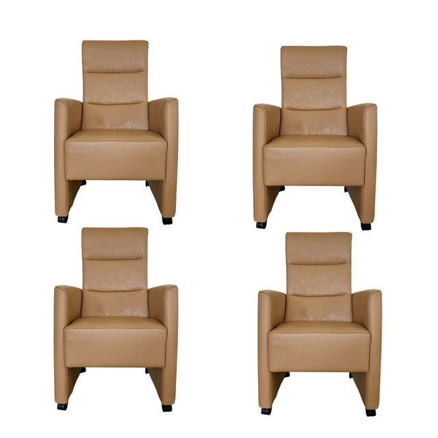 Animal Skin Vintage Armchair in Leather For Sale - Image 7 of 7