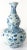 20th Century Chinese Chinoiserie Blue and White Double Gourd Vase For Sale - Image 4 of 13