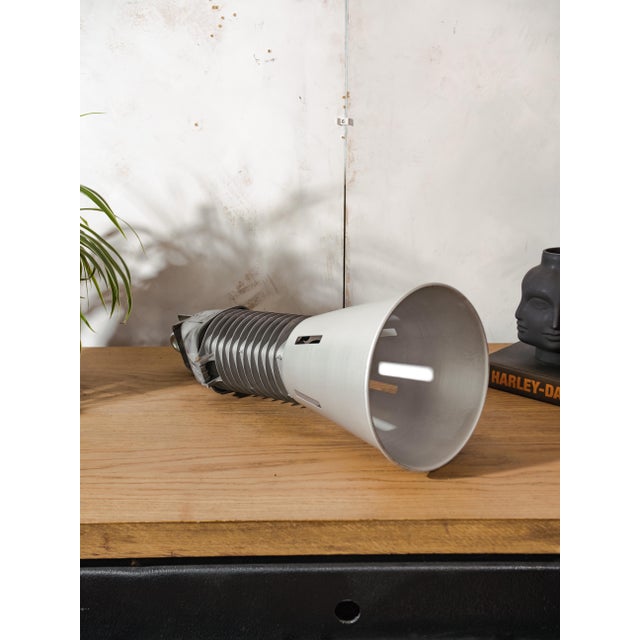 Gray Vintage Dutch Industrial Pendant Light from Philips, 1950s For Sale - Image 8 of 15