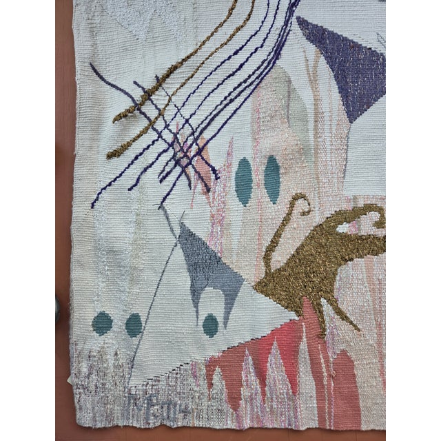 2000 - 2009 Trinity : Law of Three Series Hand Woven Tapestry For Sale - Image 5 of 10
