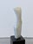 Fatima Fontes Abstract Carrara Marble Sculpture on Granite Base, Brazil 1990s For Sale - Image 11 of 13
