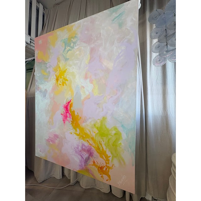 Abstract Jp Kilkenny | Original Abstract Painting, Acrylic on Canvas For Sale - Image 3 of 8