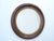 Antique Amerian Walnut Round Mirror For Sale - Image 4 of 4